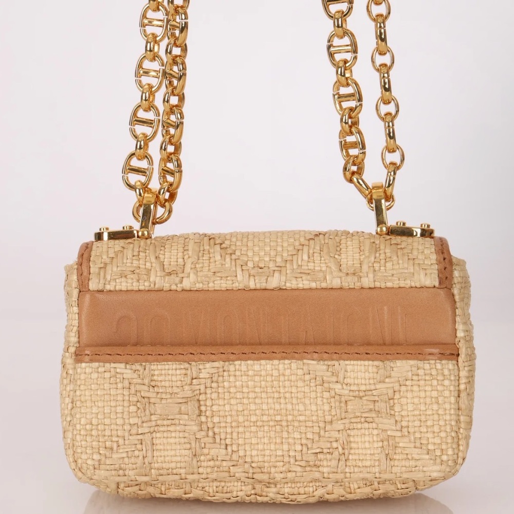 Dior Raffia Caro Mini Bag - Picture 2 of 7